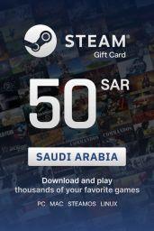 Steam Wallet 50 SAR Gift Card (SA) - Digital Code