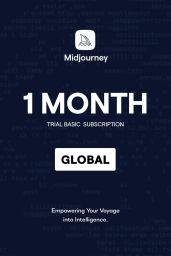 Midjourney 1 Month Trial Basic Subscription - Digital Code