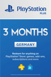 PlayStation Plus 3 Months Membership (DE) - PSN - Digital Code