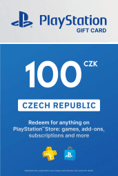 PlayStation Network Card 100 CZK (CZ) PSN Key Czech Republic
