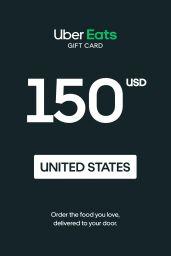 Uber Eats $150 USD Gift Card (US) - Digital Code