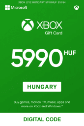 Xbox 5990 HUF Gift Card (HU) - Digital Code