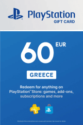 PlayStation Store €60 EUR Gift Card (GR) - Digital Code