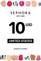 Sephora $10 USD Gift Card (US) - Digital Code
