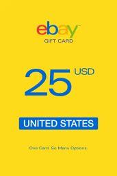 eBay $25 USD Gift Card (US) - Digital Code