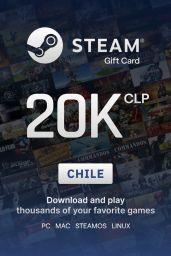 Steam Wallet 20000 CLP Gift Card (CL) - Digital Code