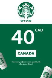 Starbucks $40 CAD Gift Card (CA) - Digital Code