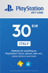 PlayStation Network Card 30 EUR (IT) PSN Key Italy