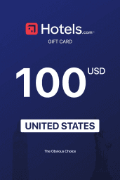 Hotels.com $100 USD Gift Card (US) - Digital Code
