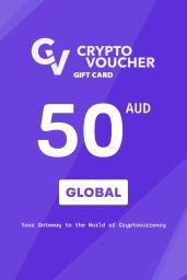 Crypto Voucher Bitcoin (BTC) 50 AUD Gift Card - Digital Code