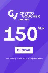 Crypto Voucher Bitcoin (BTC) 150 GBP Gift Card - Digital Code