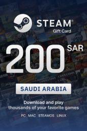Steam Wallet 200 SAR Gift Card (SA) - Digital Code