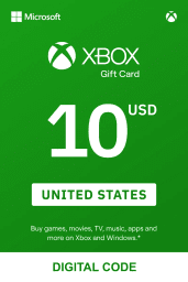 Xbox $10 USD Gift Card (US) - Digital Code