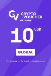 Crypto Voucher Bitcoin (BTC) 10 USD Gift Card - Digital Code