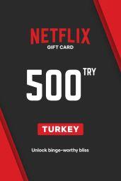 Netflix ₺500 TRY Gift Card (TR) - Digital Code