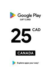 Google Play $25 CAD Gift Card (CA) - Digital Code