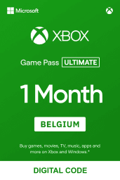 Xbox Game Pass Ultimate 1 Month (BE) - Xbox Live - Digital Code