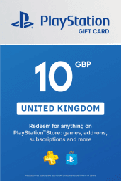 PlayStation Network Card 10 GBP (UK) PSN Key United Kingdom