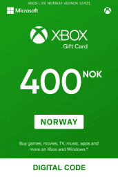 Xbox 400 NOK Gift Card (NO) - Digital Code