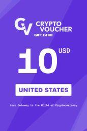 Crypto Voucher Bitcoin (BTC) $10 USD Gift Card (US) - Digital Code