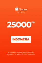 Shopee 25000 IDR Gift Card (ID) - Digital Code