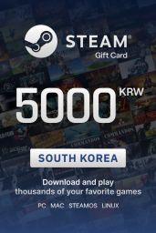 Steam Wallet ₩5000 KRW Gift Card (KR) - Digital Code