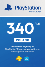 PlayStation Network Card 340 PLN (PL) PSN Key Poland