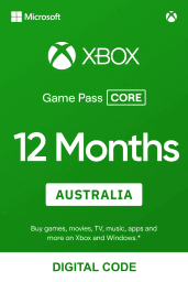 Xbox Game Pass Core 12 Months (AU) - Xbox Live - Digital Code