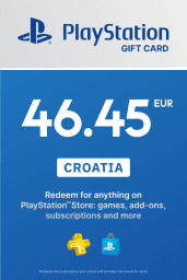 PlayStation Network Card 46.45 EUR (HR) PSN Key Croatia