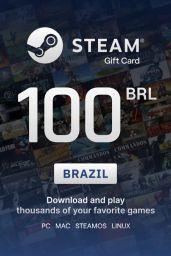 Steam Wallet R$100 BRL Gift Card (BR) - Digital Code