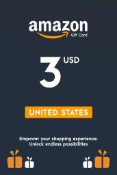 Amazon $3 USD Gift Card (US) - Digital Code