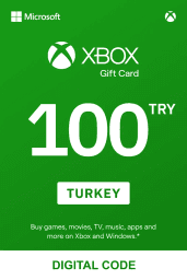 Xbox ₺100 TRY Gift Card (TR) - Digital Code