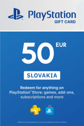 PlayStation Store €50 EUR Gift Card (SK) - Digital Code