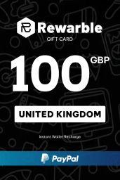 Rewarble Paypal £100 GBP Gift Card (UK) - Rewarble - Digital Code