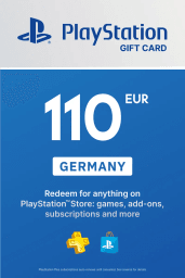 PlayStation Store €110 EUR Gift Card (DE) - Digital Code