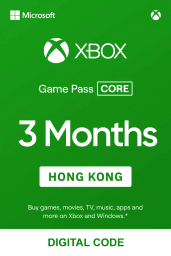 Xbox Game Pass Core 3 Months (HK) - Xbox Live - Digital Code