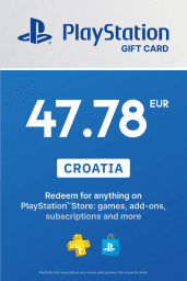 PlayStation Network Card 47.78 EUR (HR) PSN Key Croatia