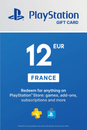 PlayStation Store €12 EUR Gift Card (FR) - Digital Code