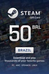 Steam Wallet R$50 BRL Gift Card (BR) - Digital Code