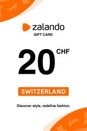 Zalando 20 CHF Gift Card (CH) - Digital Code