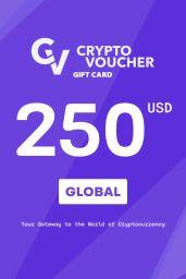Crypto Voucher Bitcoin (BTC) 250 USD Gift Card - Digital Code