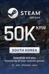 Steam Wallet ₩50000 KRW Gift Card (KR) - Digital Code