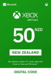 Xbox $50 NZD Gift Card (NZ) - Digital Code