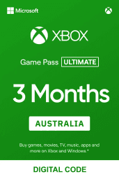 Xbox Game Pass Ultimate 3 Months (AU) - Xbox Live - Digital Code