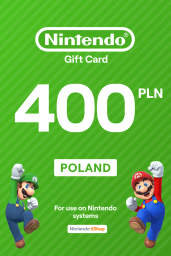 Nintendo eShop zł400 PLN Gift Card (PL) - Digital Code