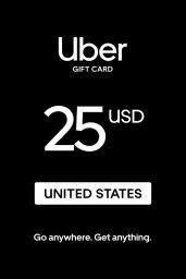 Uber $25 USD Gift Card (US) - Digital Code