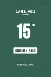 Barnes & Noble $15 USD Gift Card (US) - Digital Code