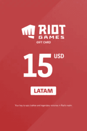 Riot Access $15 USD Gift Card (LATAM) - Digital Code