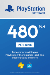 PlayStation Network Card 480 PLN (PL) PSN Key Poland