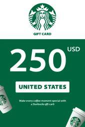 Starbucks $250 USD Gift Card (US) - Digital Code
